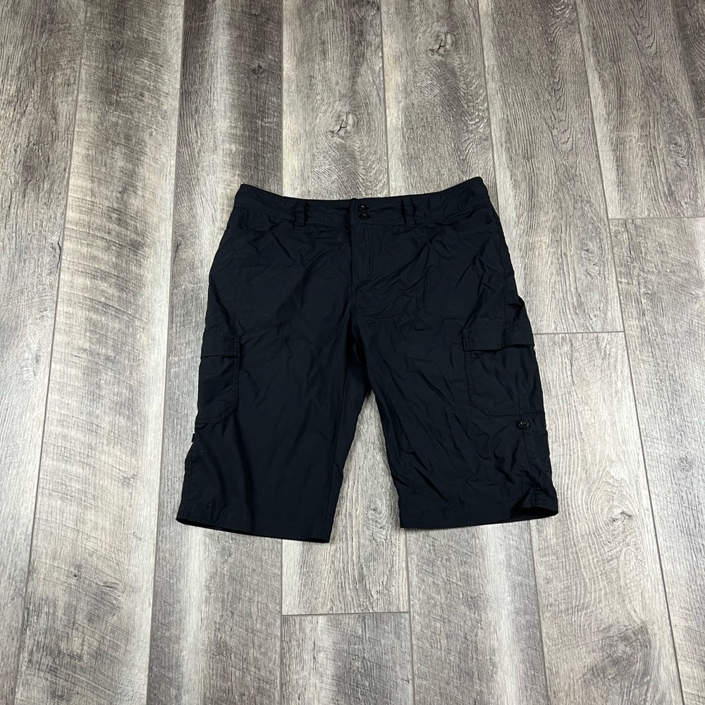 Patagonia Black Solimar Hiking Shorts